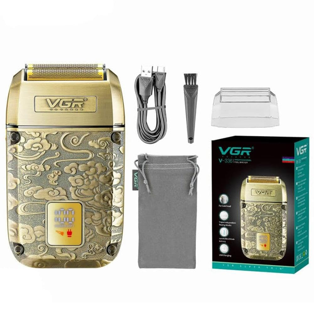 VGR V-336 Professional Foil Shaver - Gold