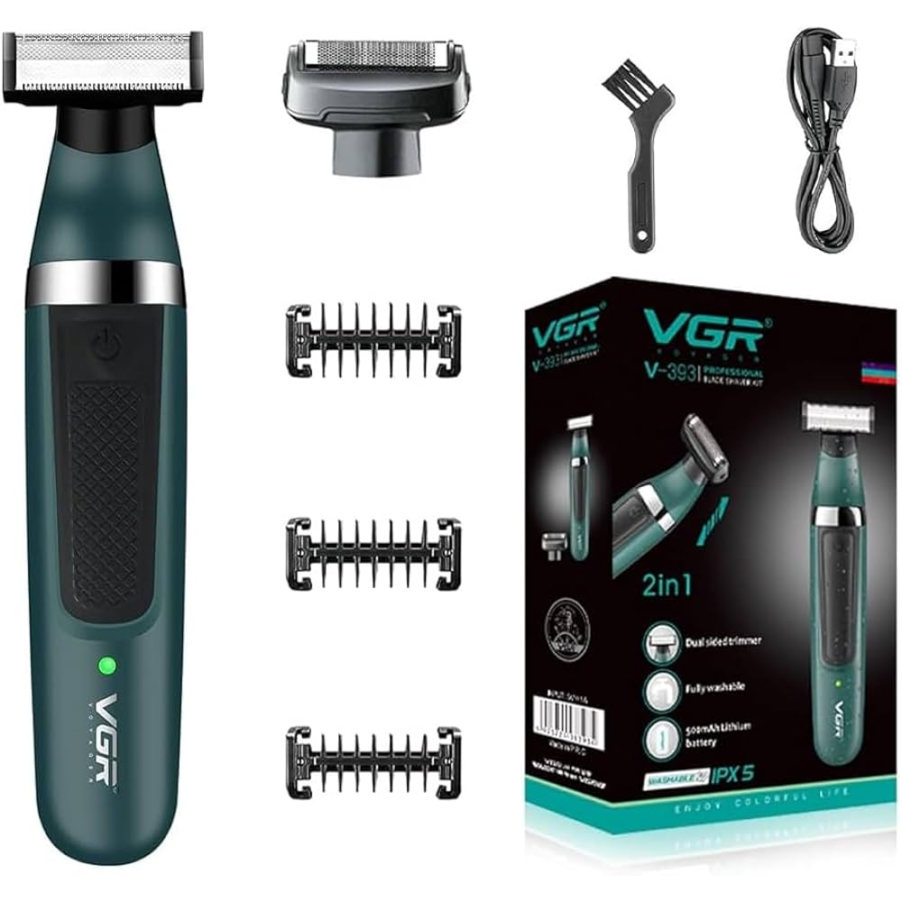 VGR V-393 Professional Blade Shaver Kit