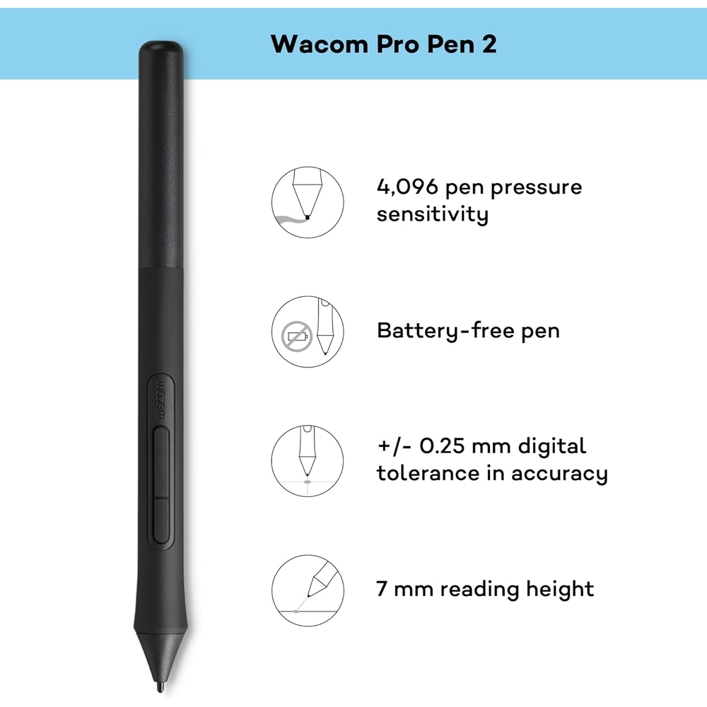Wacom Intuos CTL-6100WLE-N Medium Graphic Tablet Bluetooth - Pistachio