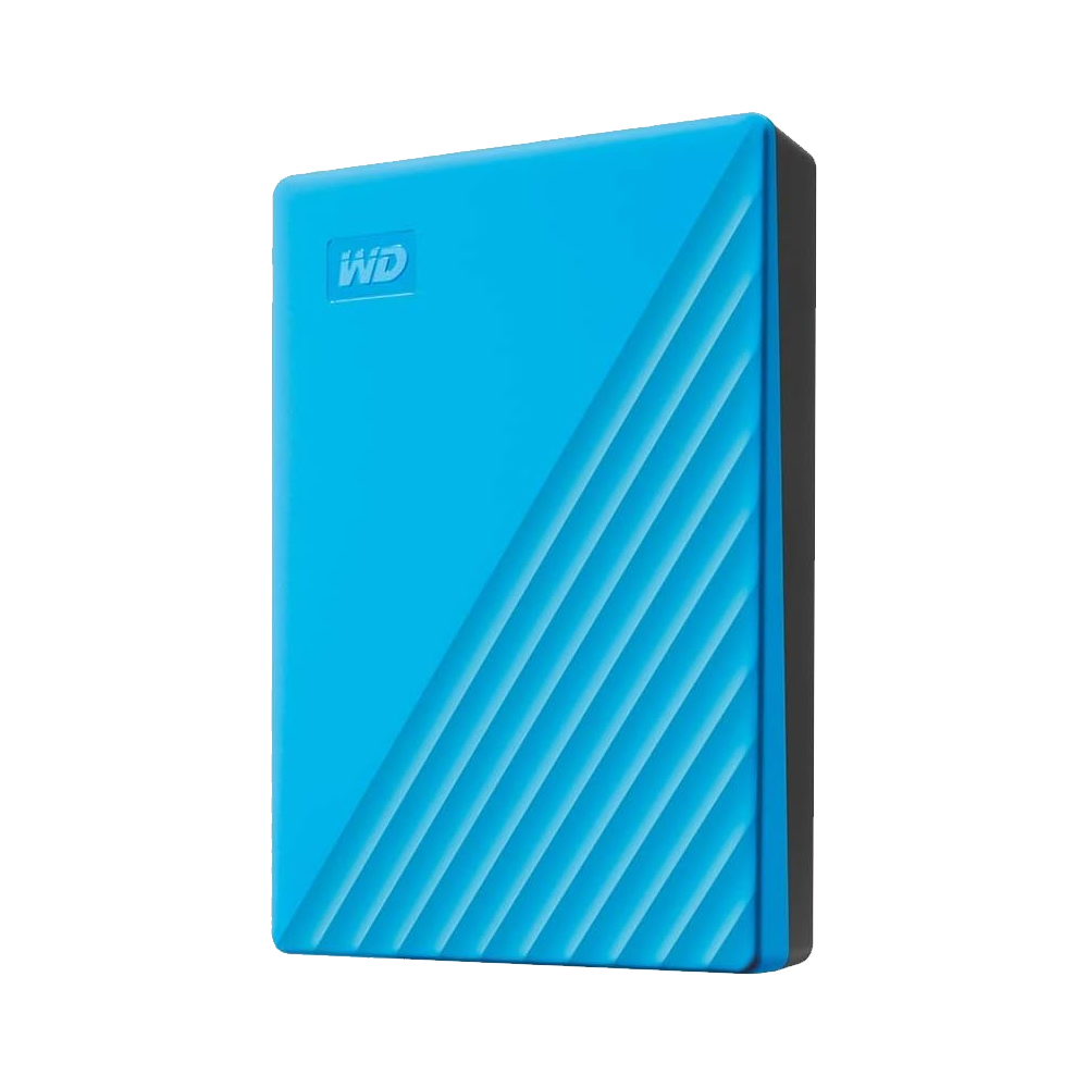 Western Digital My Passport 5T External HDD - Blue