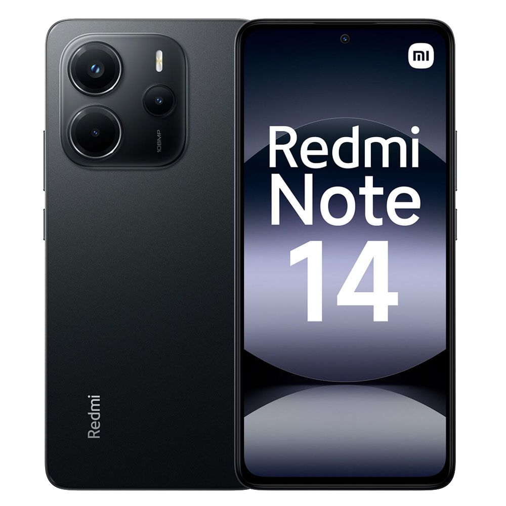 Xiaomi Redmi Note 14 Mobile Phone (8G Ram - 128G Rom) - Midnight Black