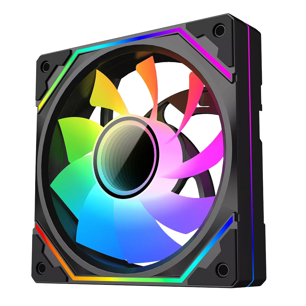 Xigmatek Infinity Pro 3 ARGB Case Fan - Black