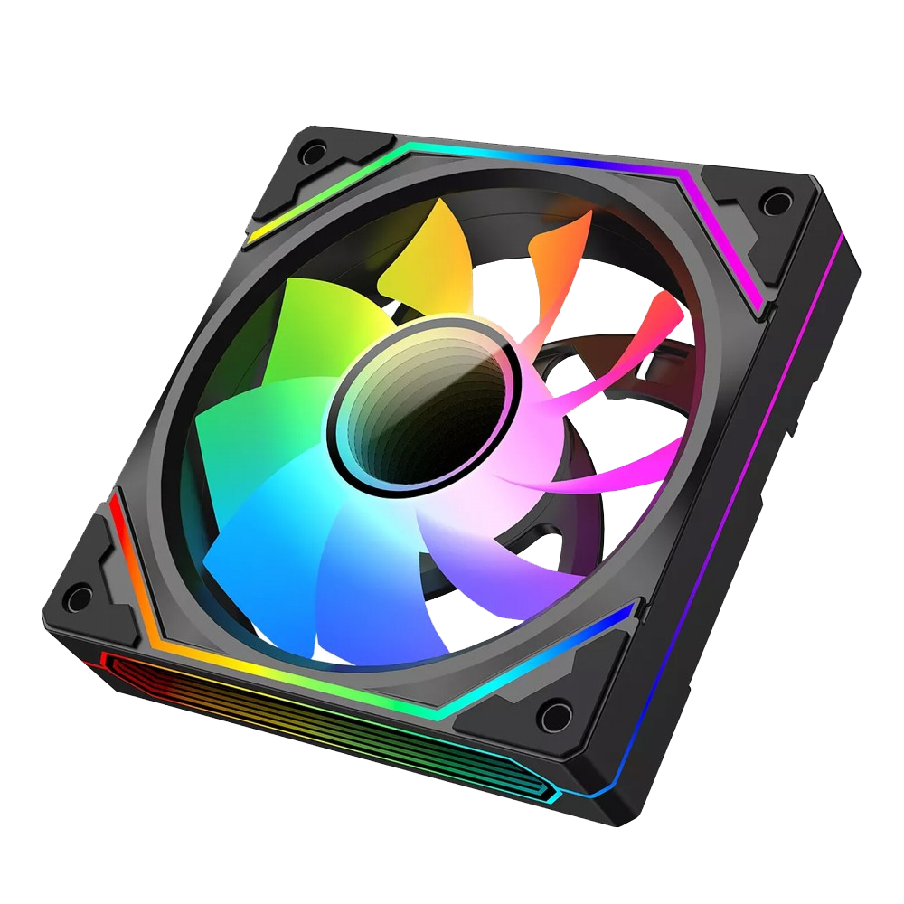 Xigmatek Infinity Pro 3 ARGB Case Fan - Black