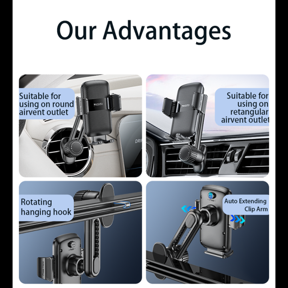 Yesido C242 Air Vent Car Mobile Holder