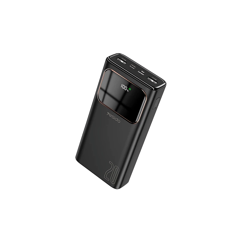 Yesido YP30 Power Bank 20000mAh 22.5W - Black