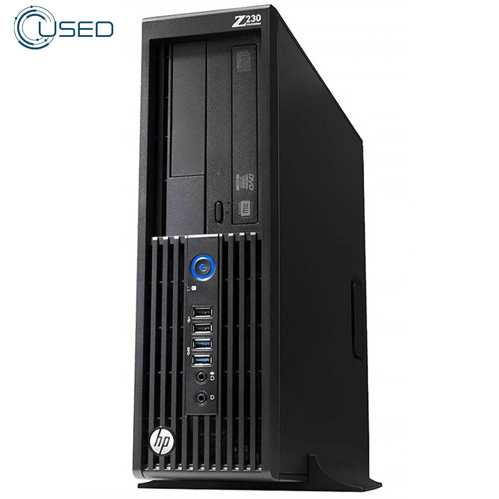 HP Z230 Desktop Workstation (Intel Core i5/4570 - 4GB DDR3 - No Hard - Intel HD Graphics) Original Used