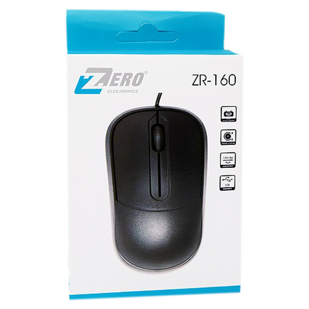 Mouse USB Zero ZR-160