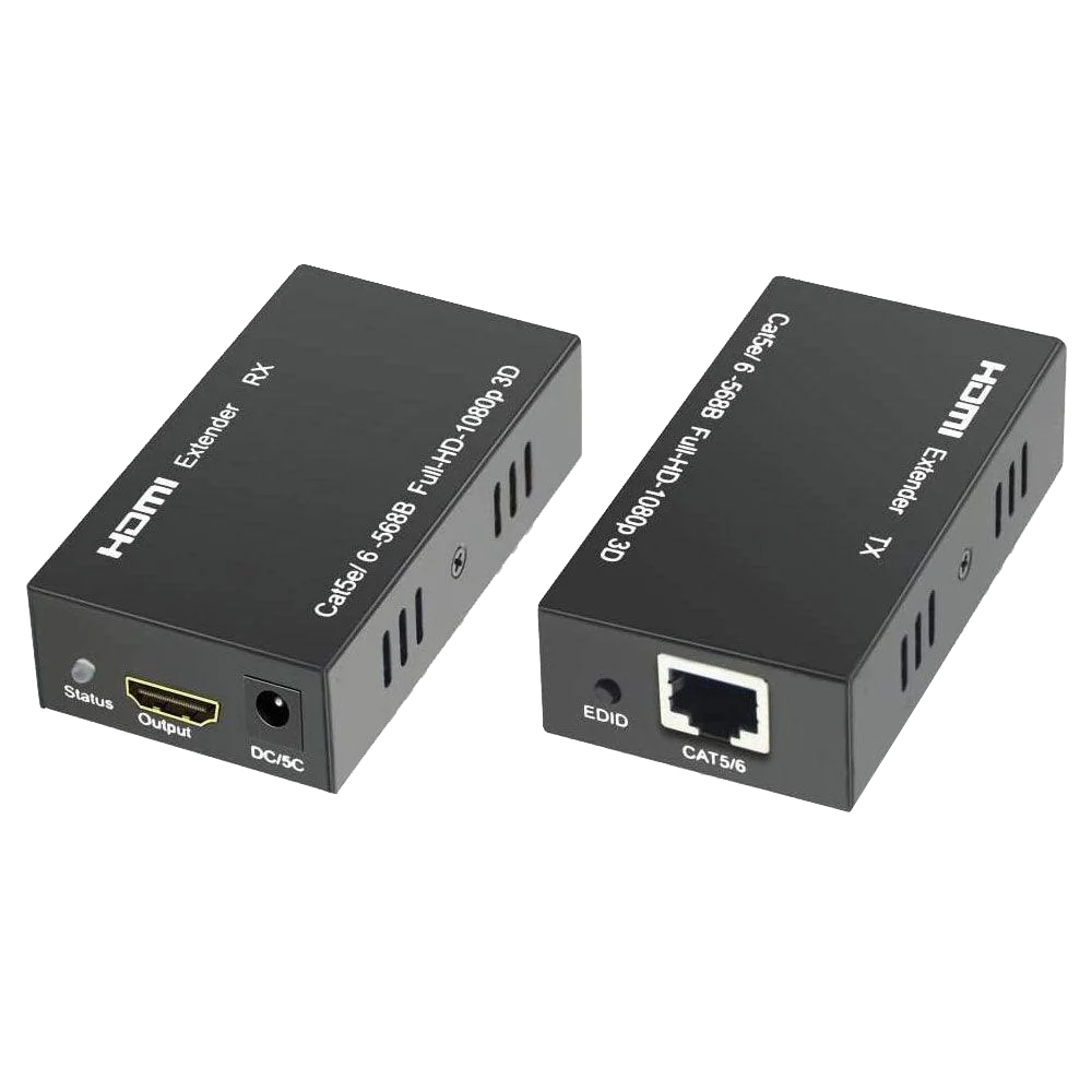 Extender HDMI By Lan Gemax 60M (Cat 5e/6)