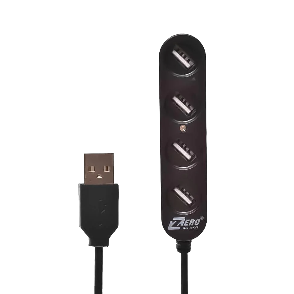 HUB USB 2.0 4 Port Zero ZR201