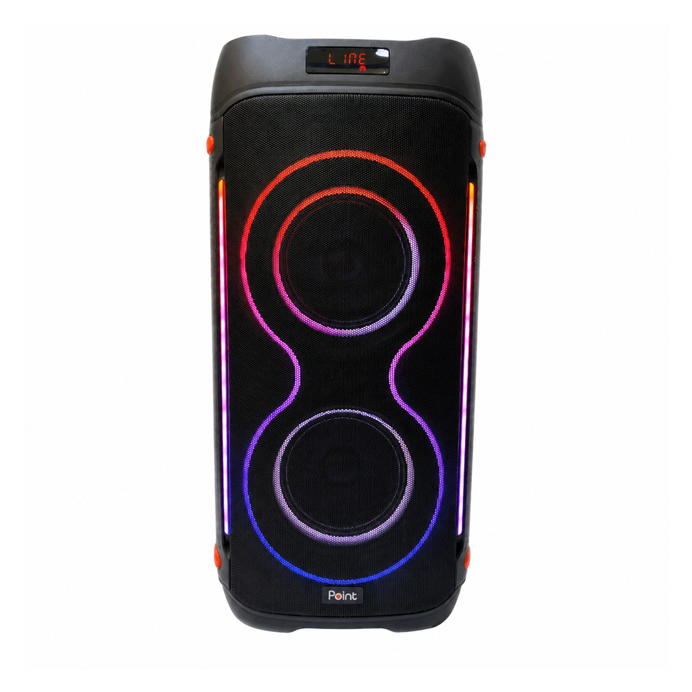 Point PT-6500 6.5-Inchx2 Portable Party Speaker