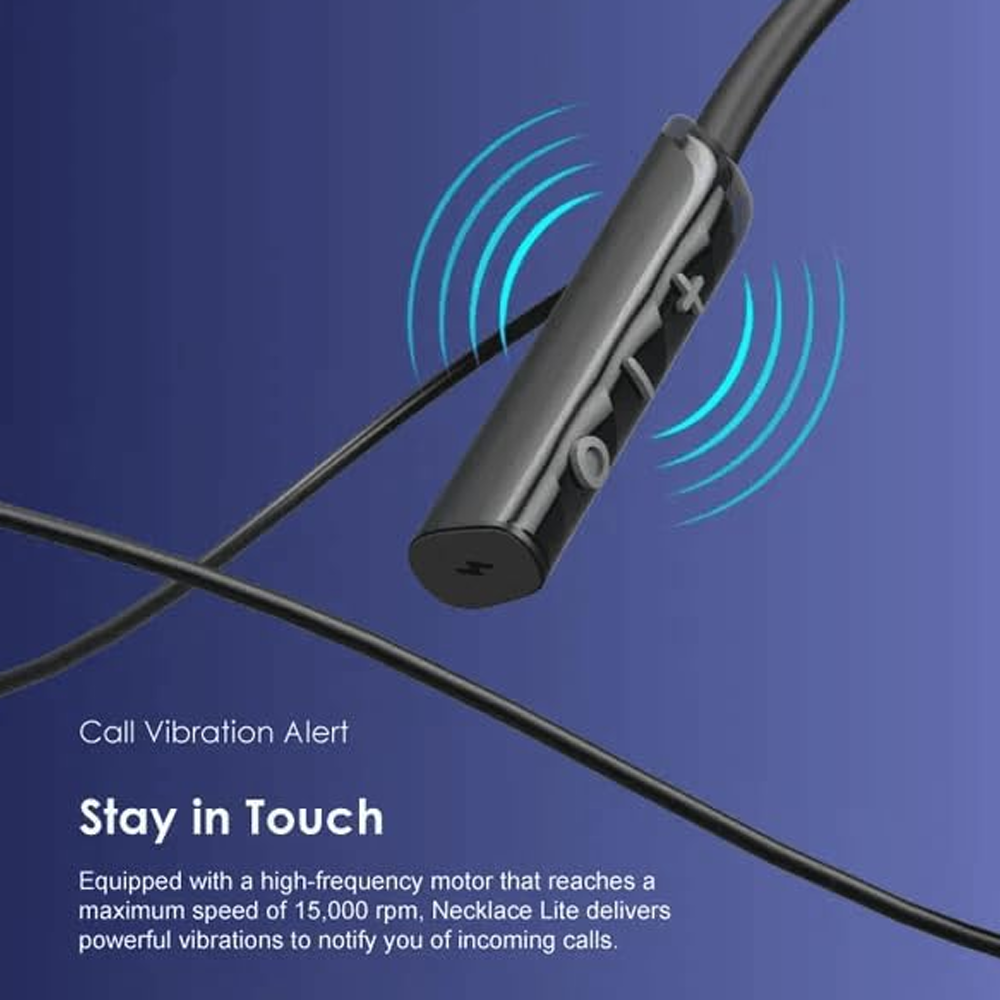 Oraimo Necklace Lite OEB-311 Bluetooth Earphone - Black