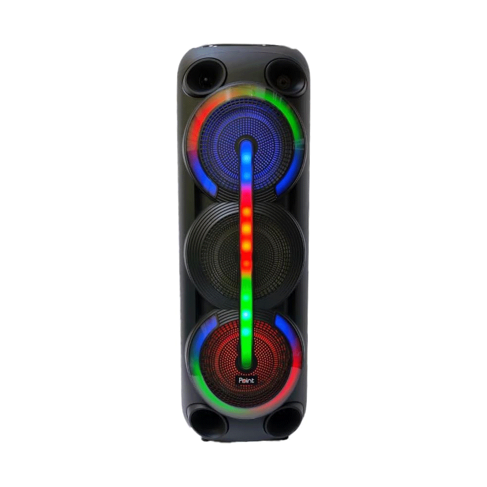 Point PT-8803 8-Inchx2 Portable Party Speaker