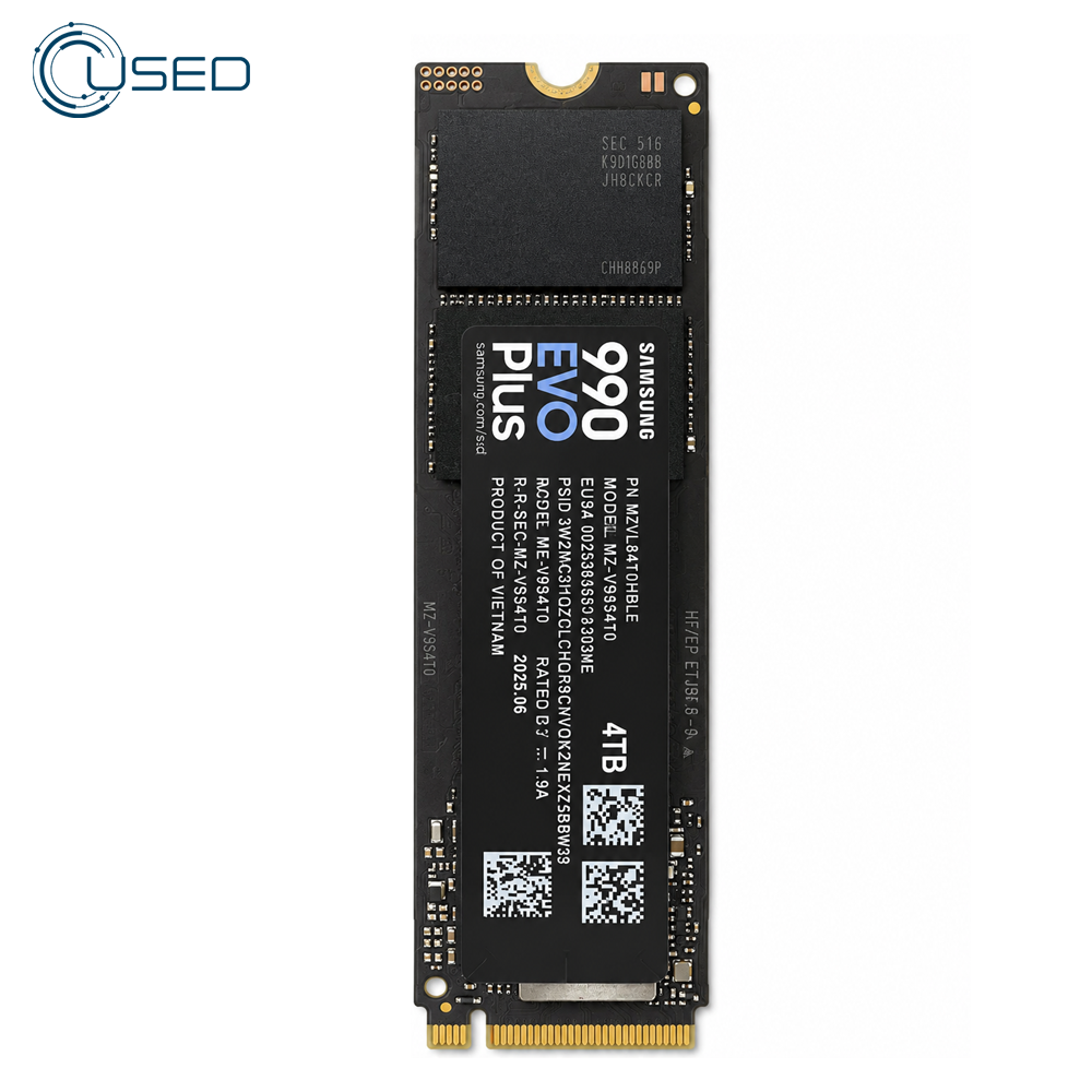 Samsung 990 EVO Plus 4TB NVMe M.2 SSD 2280 (Original Used)