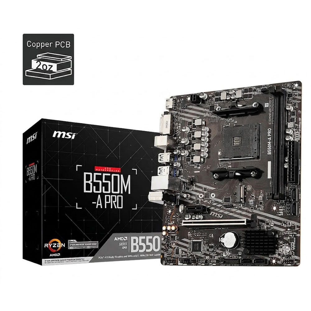 MSI B550M-A PRO AMD AM4 Motherboard