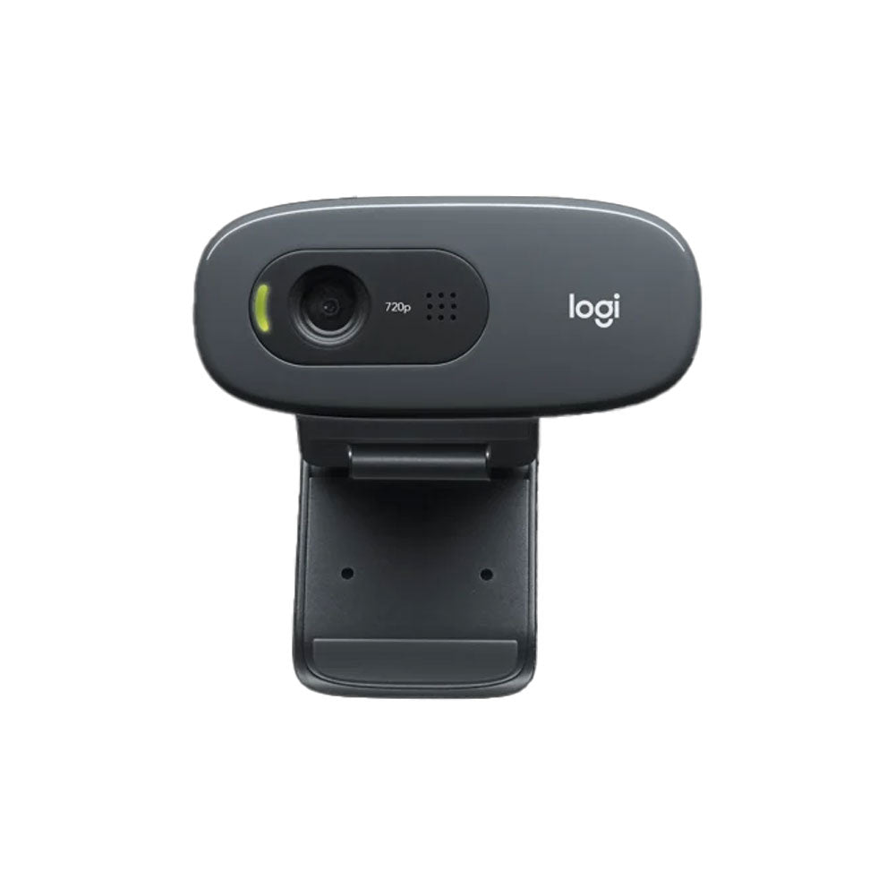Logitech C270 HD 720P Webcam - Black