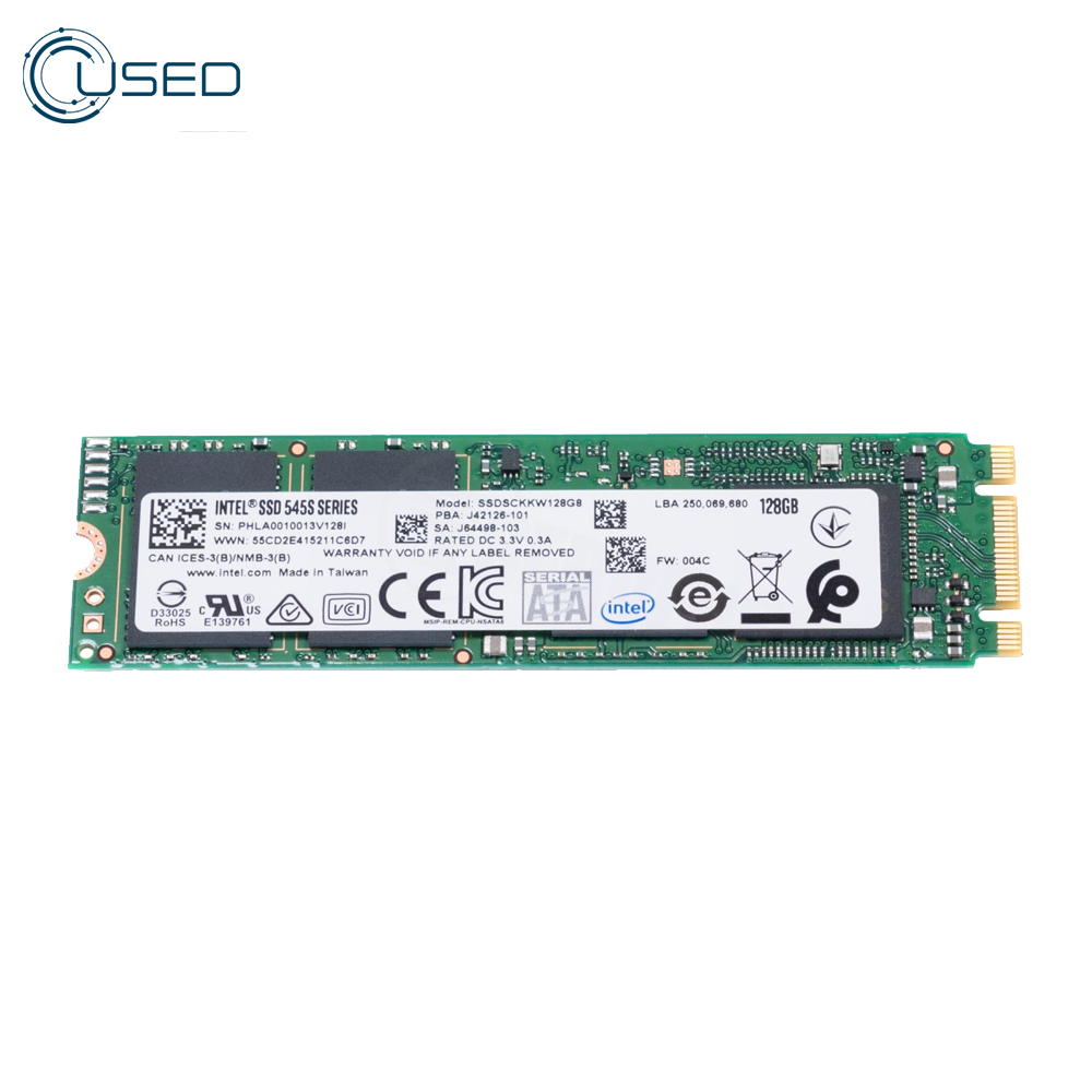 Intel 128GB M.2 SATA SSD 2280 (Original Used)