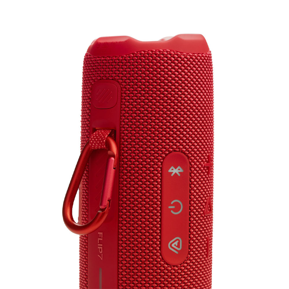 JBL Flip 7 Portable Waterproof Bluetooth Speaker – Red