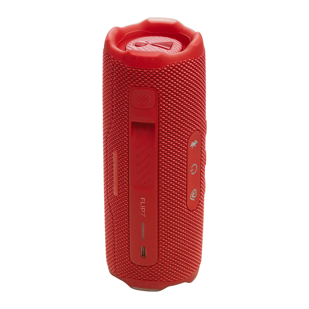 JBL Flip 7 Portable Waterproof Bluetooth Speaker – Red