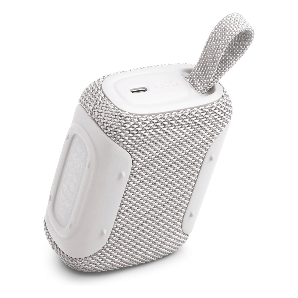 JBL Go 5 Ultra Portable Waterproof and Drop Proof Speaker - White