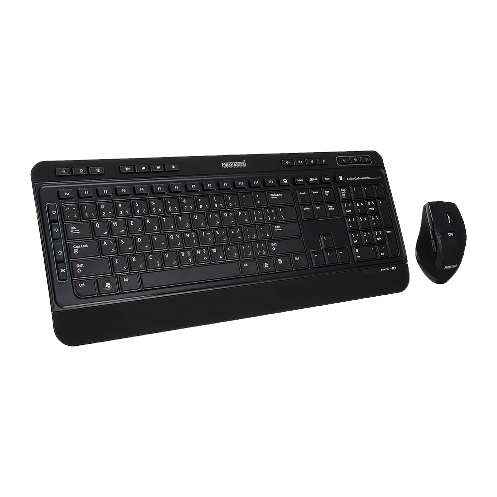 Keyboard + Mouse Wireless Mediatech Mt-8900