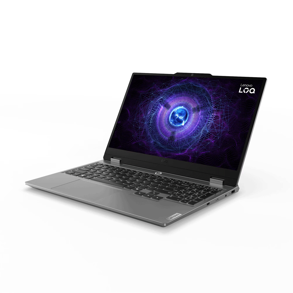 Lenovo LOQ 15IRX9 Laptop (Intel Core i7/13645HX - 16G DDR5 - 512G M.2 NVMe - Nvidia RTX 4050 6G GDDR6 - 15.6 Inch FHD IPS 144Hz) - Luna Grey