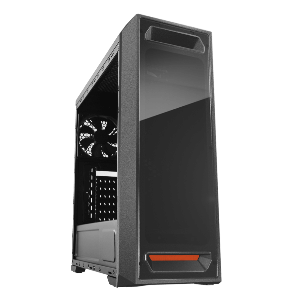 Cougar MX350 Gaming Mid Tower Case + Standard ATX PS2 500W Power Supply