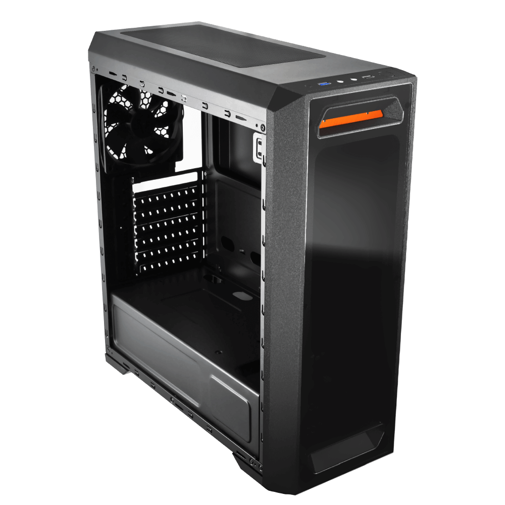 Cougar MX350 Gaming Mid Tower Case + Standard ATX PS2 500W Power Supply