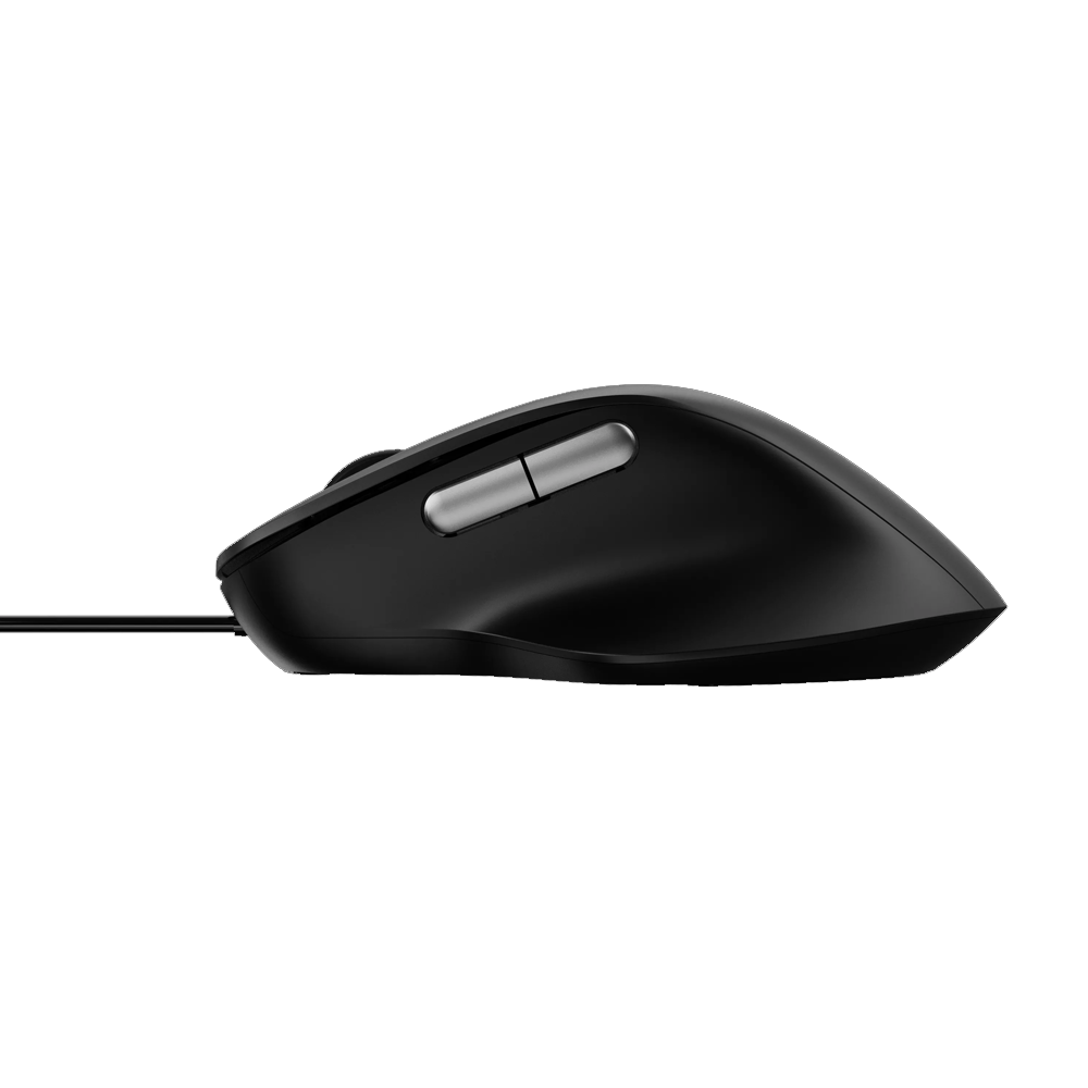 Rapoo N500 Wired Mouse - Black