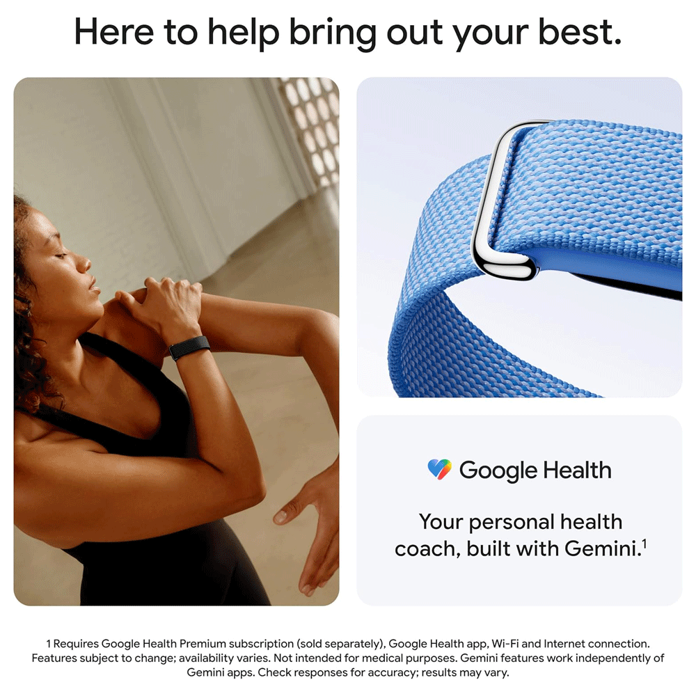 Google Fitbit Air Screenless Fitness and Health Tracking  - Purple