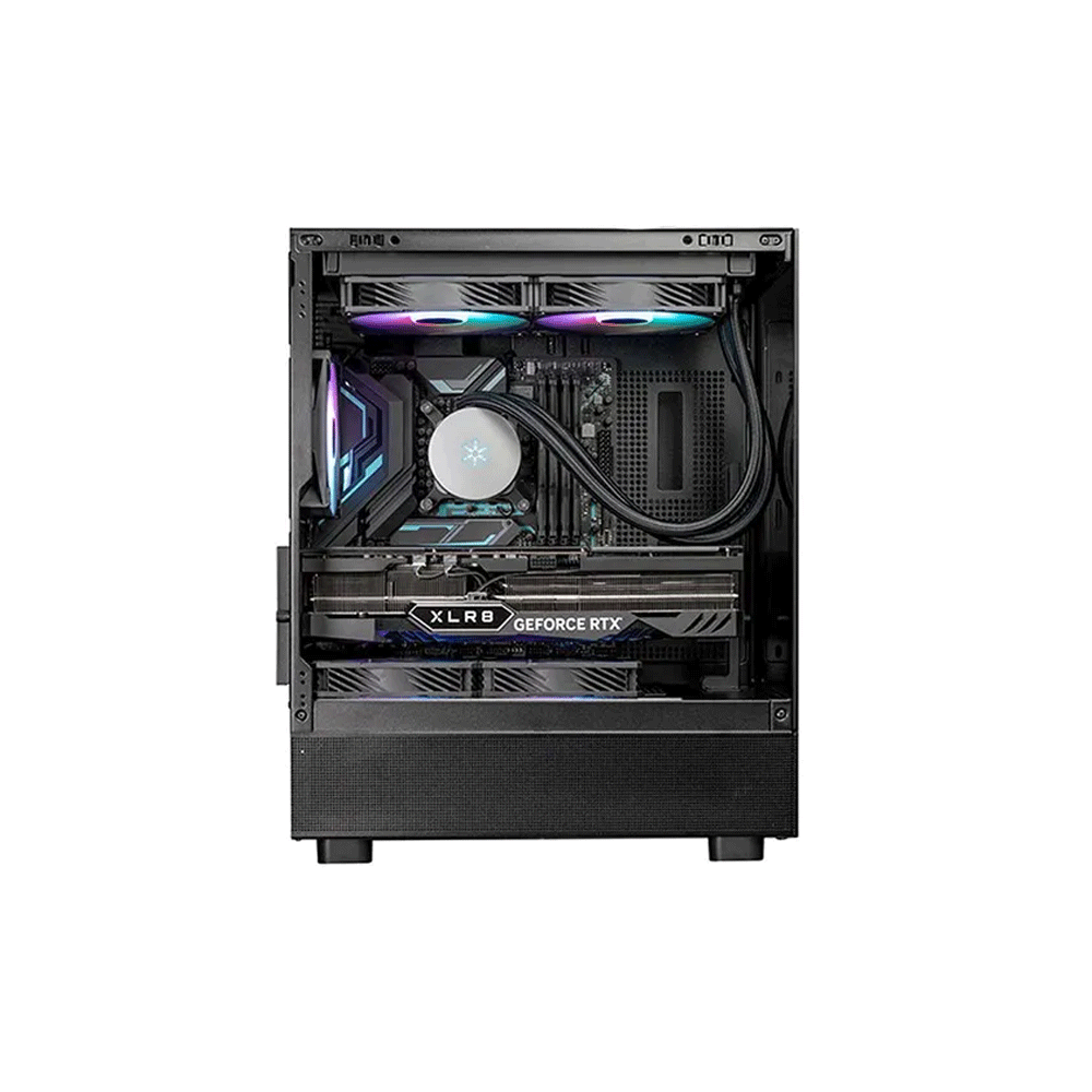 SilverStone Lucid 04 Mid Tower Case + 80 Plus 550W Power Supply