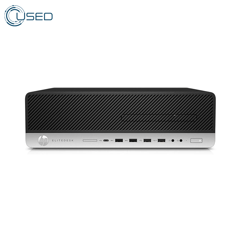 PC Used Desktop HP EliteDesk 800 G4 (i3/8300 - 8G DDR4 - 256G SSD - Intel UHD Graphics 630 - HDMI)